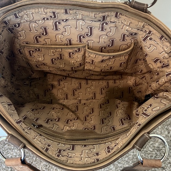 Justin western purse with zippered “conceal” pocket. Crystals, perfect condition - Picture 8 of 11